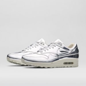 Nike Air Max 1 Liquid Silver Metallic Silver/Light Bone (635786-002)