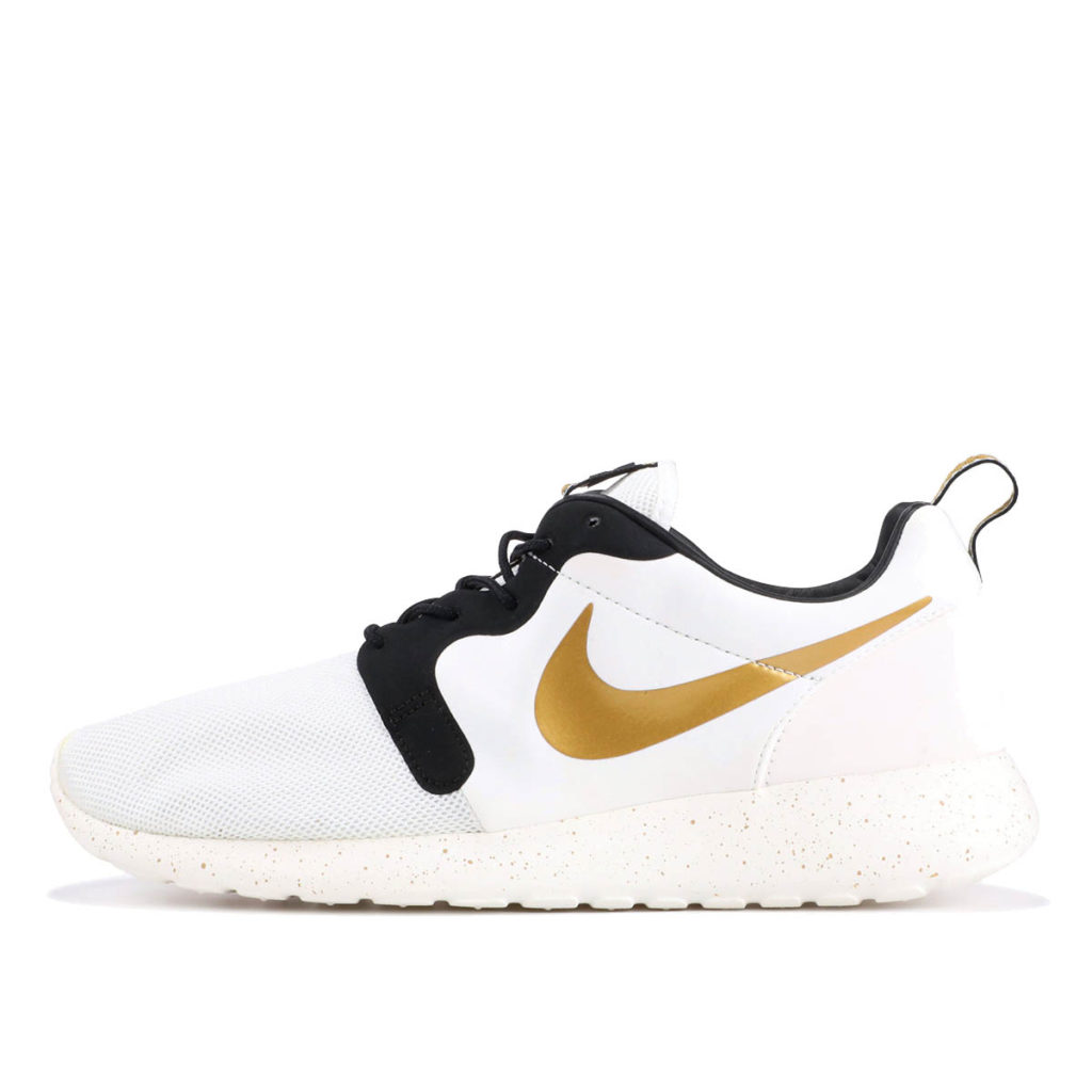 Nike Roshe Run Gold Trophy Ivory/Metallic Gold-Black (669689-100)