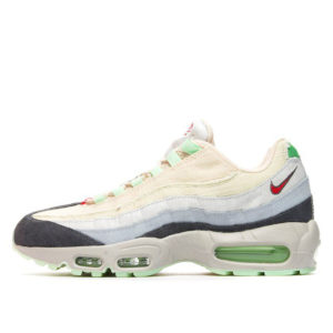 Nike Air Max 95 Halloween (2014) Summit White/Light Base Grey-Dark Grey-Menta (717599-100)