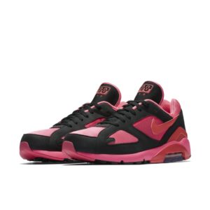 Nike  Air Max 180 Comme des Garcons Black Laser Pink/Solar Red-Black (AO4641-601)