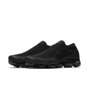 Nike Air VaporMax SE Laceless Triple Black Black/Black-Dark Grey (AQ0581-001)