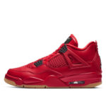 Jordan  4 Retro Fire Red Singles Day 2018 (W) Fire Red/Summit White-Black (AV3914-600)