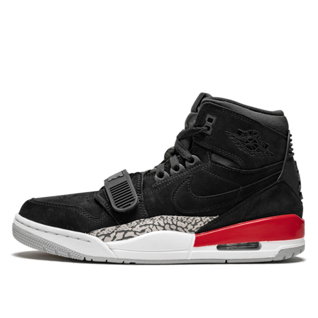 Jordan Legacy 312 Black Fire Red Black/Black-Fire Red (AV3922-060)