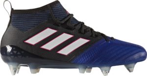 adidas  Ace 17.1 Primeknit SG Boot Black Blue  (BA9820)