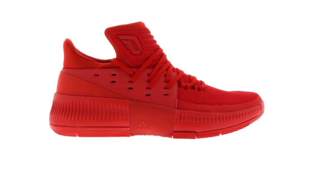 adidas D Lillard 3 Roots Scarlet/Scarlet/Scarlet (BB8337)