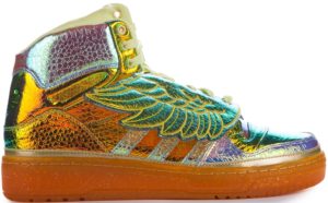 adidas JS Foil Wings Jeremy Scott Iridescent Metallic Gold/Metallic Gold/Pearl Citrine (D65203)