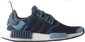 adidas NMD R1 Blanch Blue (W) Blanch Blue/Collegiate Navy (S75722)