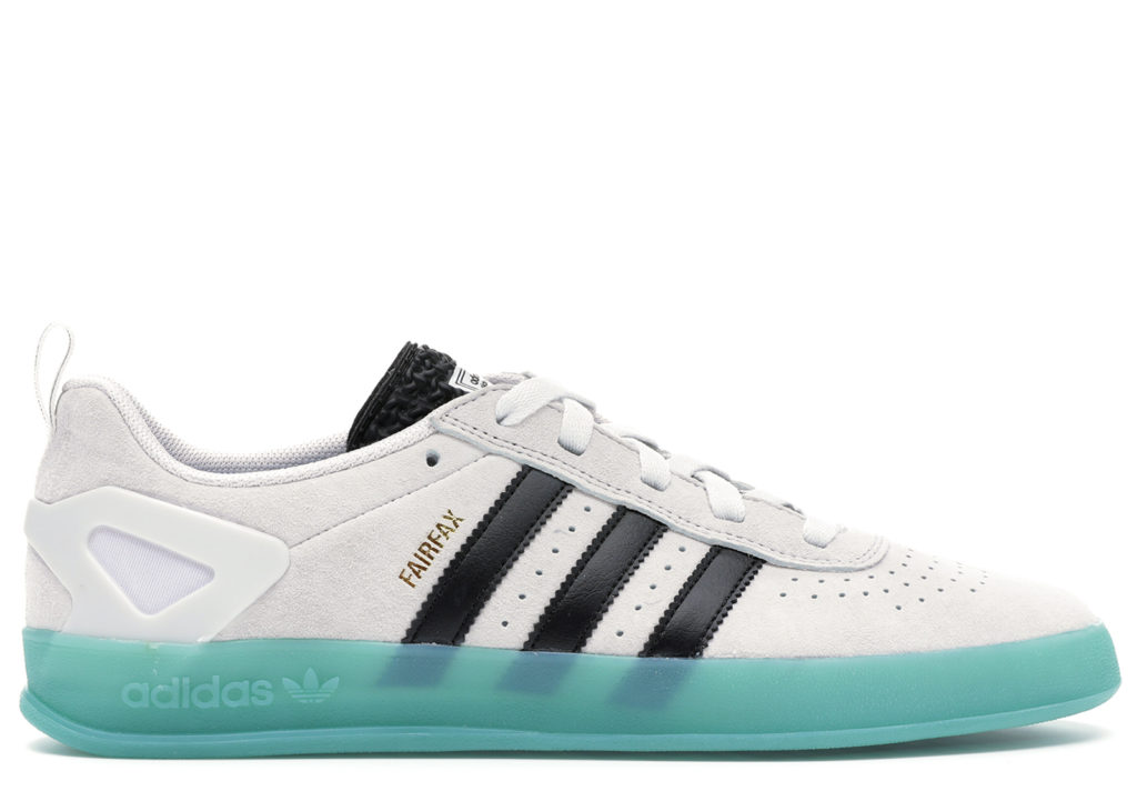 adidas Palace Pro Benny Fairfax Crystal White/Core Black/Bright Cyan (CG4565)