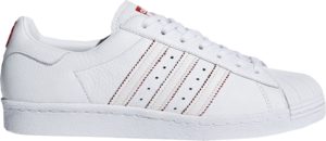 adidas  Superstar 80s Chinese New Year (2018) Running White/Running White/Scarlet (DB2569)