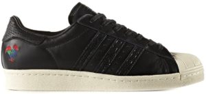 adidas  Superstar 80s Chinese New Year Core Black/Core Black-Chalk White (BA7778)