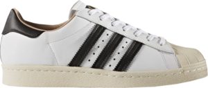adidas  Superstar 80s Footwear White Core Black (W) Footwear White/Core Black/Off White (BY2957)