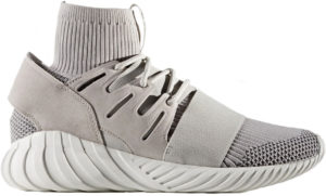 adidas  Tubular Doom  Primeknit Clear Granite Clear Granite/Vintage White/Core Black (S80102)