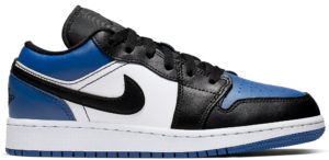 Jordan  1 Low Royal Toe (GS) Sport Royal/White-Black (CQ9486-400)