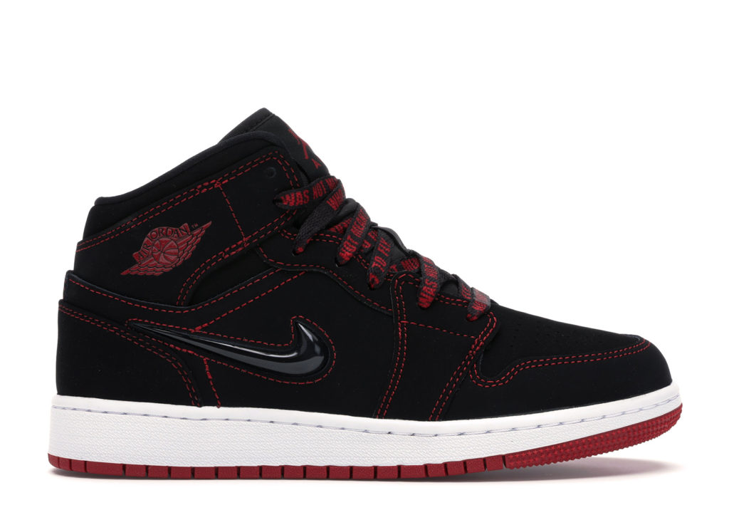 Jordan 1 Mid SE Come Fly With Me (GS) Black/Red (CU6617-062)