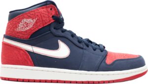 Jordan 1 Retro Election Day Obsidian/Sail-Gym Red (332550-401)