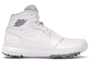 Jordan 1 Retro Golf Cleat White Metallic (917717-101)