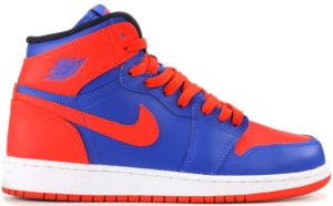 Jordan 1 Retro High Knicks (GS) Game Royal/Team Orange-Game Royal-Black-White (575441-417)