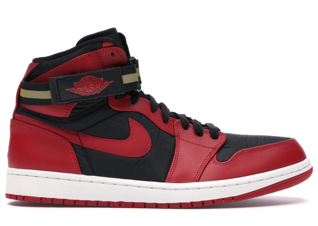 Jordan 1 Retro High Strap Gym Red Black/Gym Red-White (342132-002)