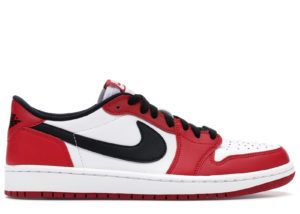 Jordan  1 Retro Low Chicago (2016) Varsity Red/Black-White (705329-600)