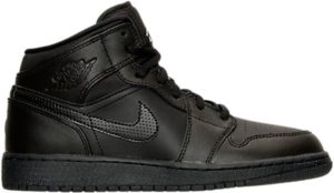 Jordan  1 Retro Mid Black 2016 (GS)  (554725-044)