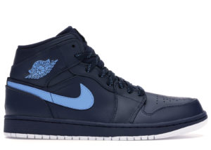 Jordan 1 Retro Mid Obsidian University Blue (554724-405)