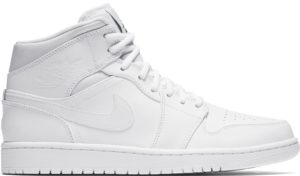 Jordan  1 Retro Mid White (2017) White/Black-White (554724-110)