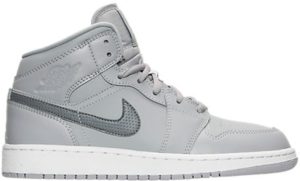 Jordan 1 Retro Mid Wolf Grey Cool Grey (GS) (554725-033)