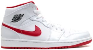 Jordan 1 Retro White Gym Red (554724-101)