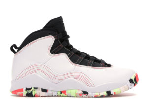 Jordan 10 Retro White Barely Volt Ember Glow (GS) White/Barely Volt-Black-Ember Glow (BV1843-176)