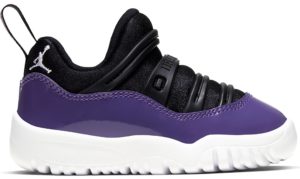 Jordan  11 Retro Little Flex Black Court Purple (TD) Black/Court Purple-Hyper Violet-White (BQ7102-005)