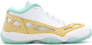 Jordan 11 Retro Low IE Azure (2007) White/Varsity Maize-Azzure (316319-171)