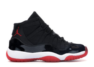 Jordan 11 Retro Playoffs 2012 (GS) Black/True Red-White (378038-010)