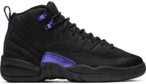 Jordan 12 Retro Black Dark Concord (GS) Black/Black-Dark Concord (DH0905-005)