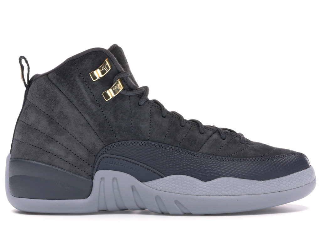 Jordan 12 Retro Dark Grey (GS) (153265-005)