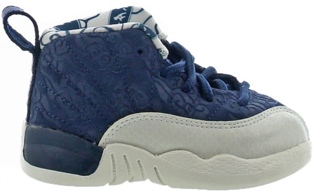 Jordan 12 Retro International Flight (TD) College Navy/University Red-Sail (BV8019-445)