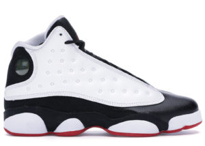 Jordan  13 Retro He Got Game 2018 (GS) White/True Red-Black (884129-104)