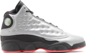 Jordan 13 Retro Infrared 23 (GS) Rflct Slv/Infrrd 23/Black (696299-023)