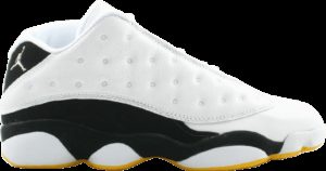Jordan 13 Retro Low White Varsity Maize White/Met-Silver-Black-V-Maize (310810-104)
