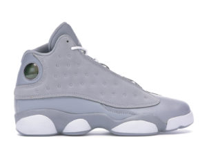 Jordan  13 Retro Wolf Grey Deadly Pink (GS)  (439358-018)