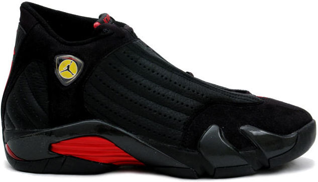 Jordan 14 OG Last Shot (1999) Black/Black-Varsity Red (136016-001)