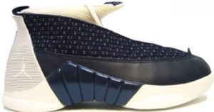 Jordan  15 OG Obsidian Obsidian/White-Metallic Silver (136029-411)