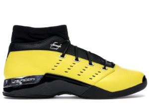 Jordan 17 Retro Low SoleFly Alternate Lightning Black/Lightening-Metallic Silver (AJ7321-003)