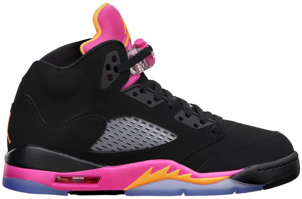 Jordan 5 Retro Black Pink (GS) (440892-067)