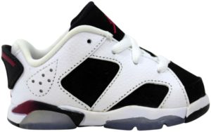 Jordan Air 6 Retro Low GT White (TD) White/Sport Fuchsia Black (768885-107)