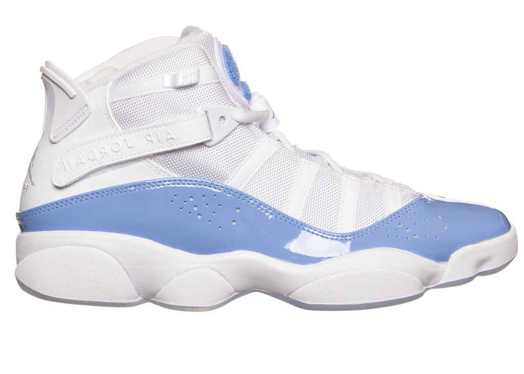 Jordan 6 Rings UNC White/Valor Blue-Ice-White (CW7037-100)
