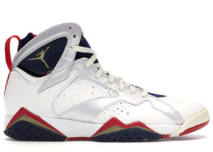 Jordan 7 OG Olympic (1992) White/Midnight Navy/True Red (130157-110)