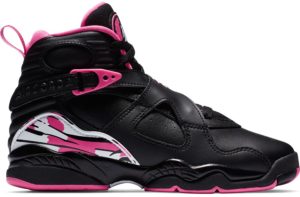 Jordan  8 Retro Pinksicle (GS) Black/White-Pinksicle (580528-006)