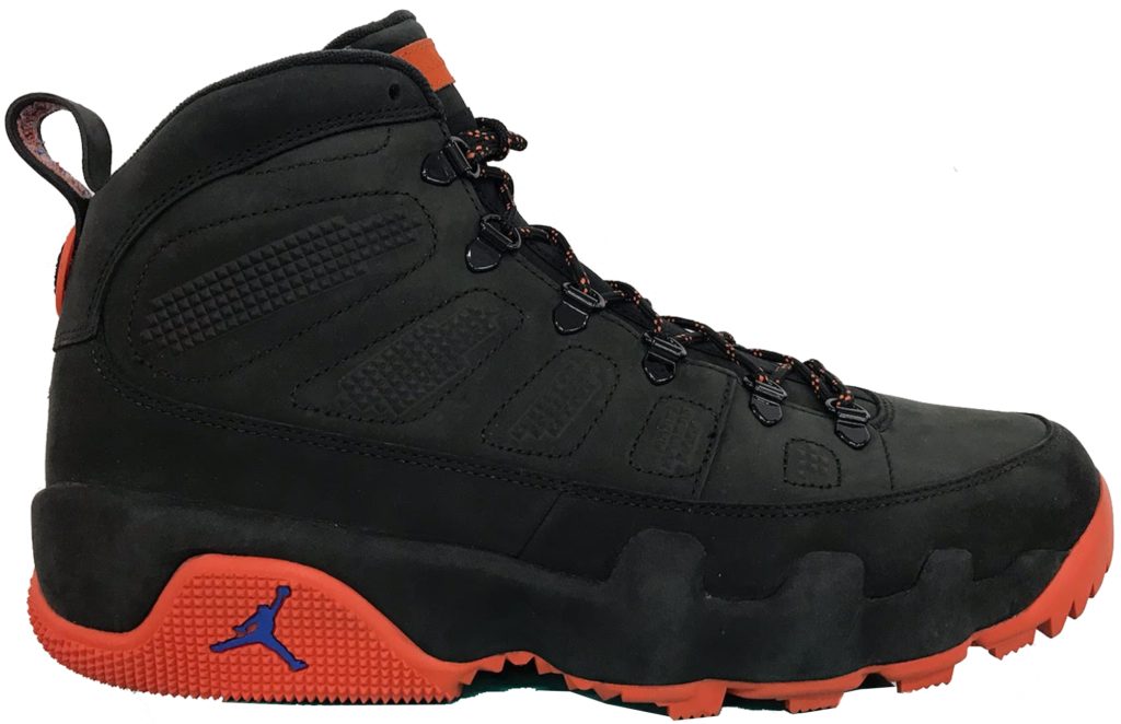 Jordan 9 Retro Boot Florida Gators PE Black/University Orange-Game Royal (HO18-MNJDLS-808)
