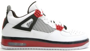 Jordan AJF 4 Fire Red White/Varsity Red-Black (354342-161)