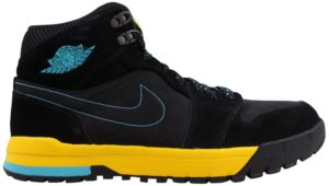 Jordan Air I 1 Trek Black/Gamma Blue-Varsity Maize Black/Gamma Blue-Varsity Maize (616344-089)